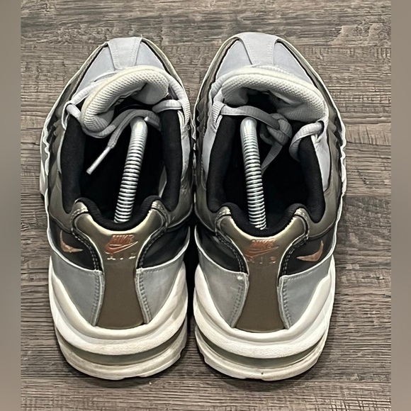 NIKE AIR MAX 95 BIG KIDS [SIZE 7Y/WOMENS 8.5] PLATINUM/RED BRONZE [AJ1899-001] - Picture 6 of 16